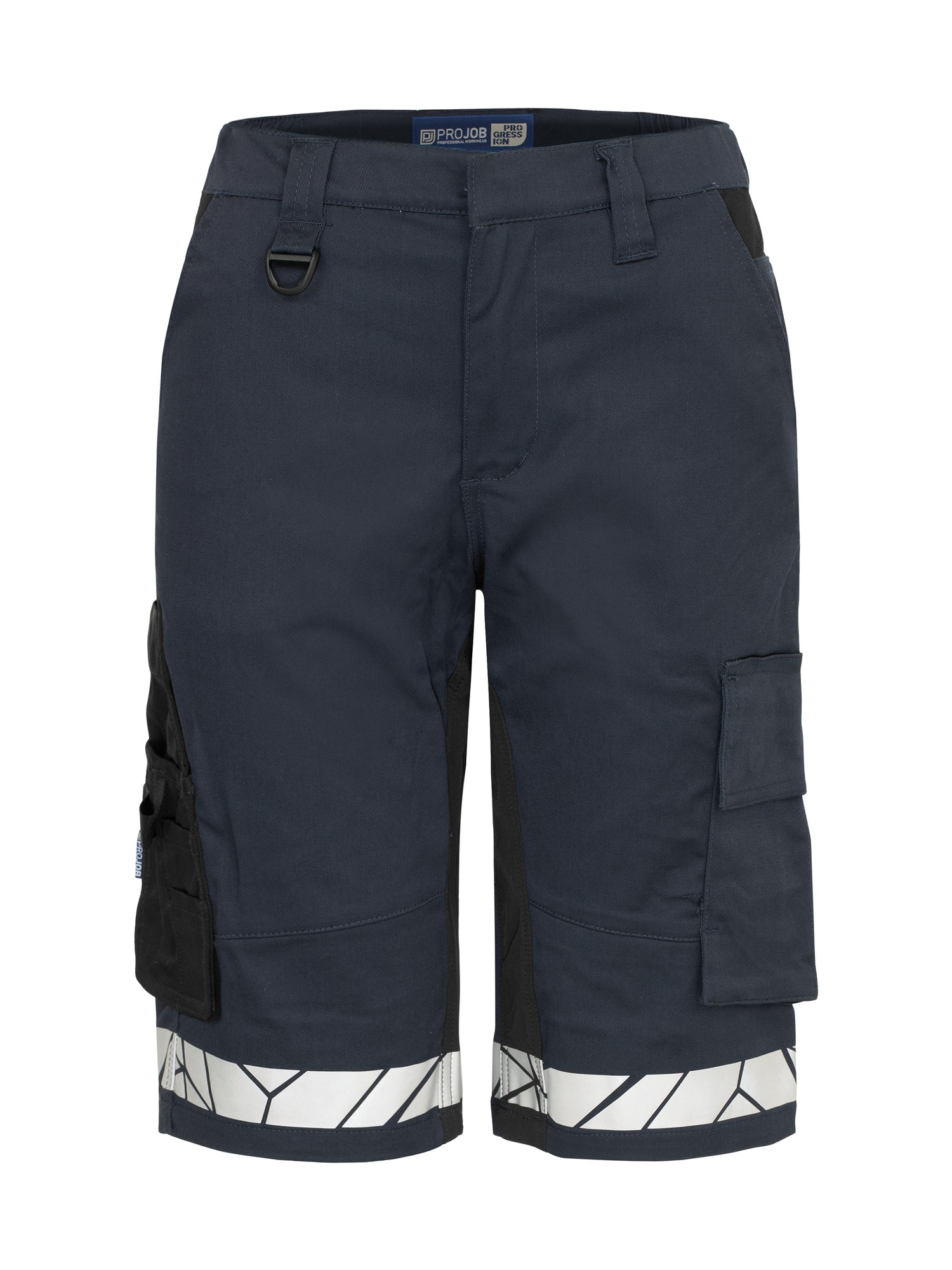 7514 STRETCHSHORT DAMES - Marine/zwart