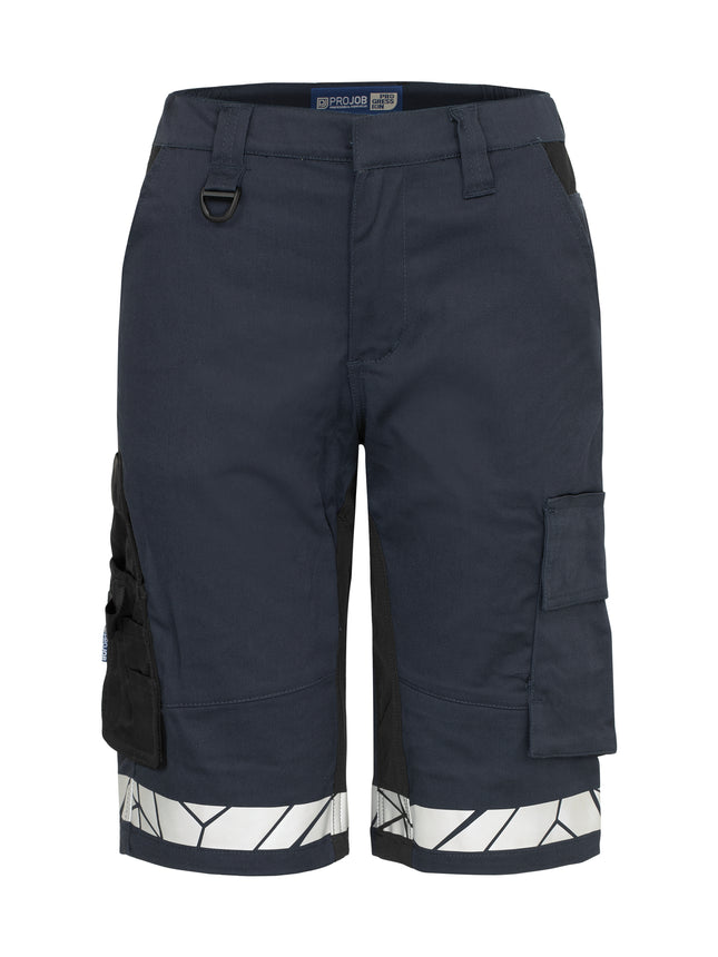 7514 STRETCHSHORT DAMES - Marine/zwart