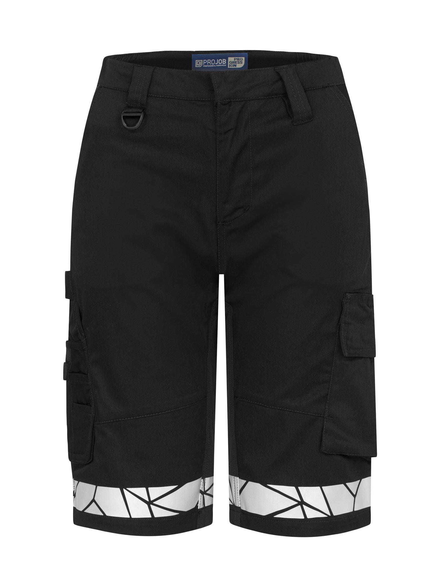 7514 STRETCHSHORT DAMES - Zwart/zwart