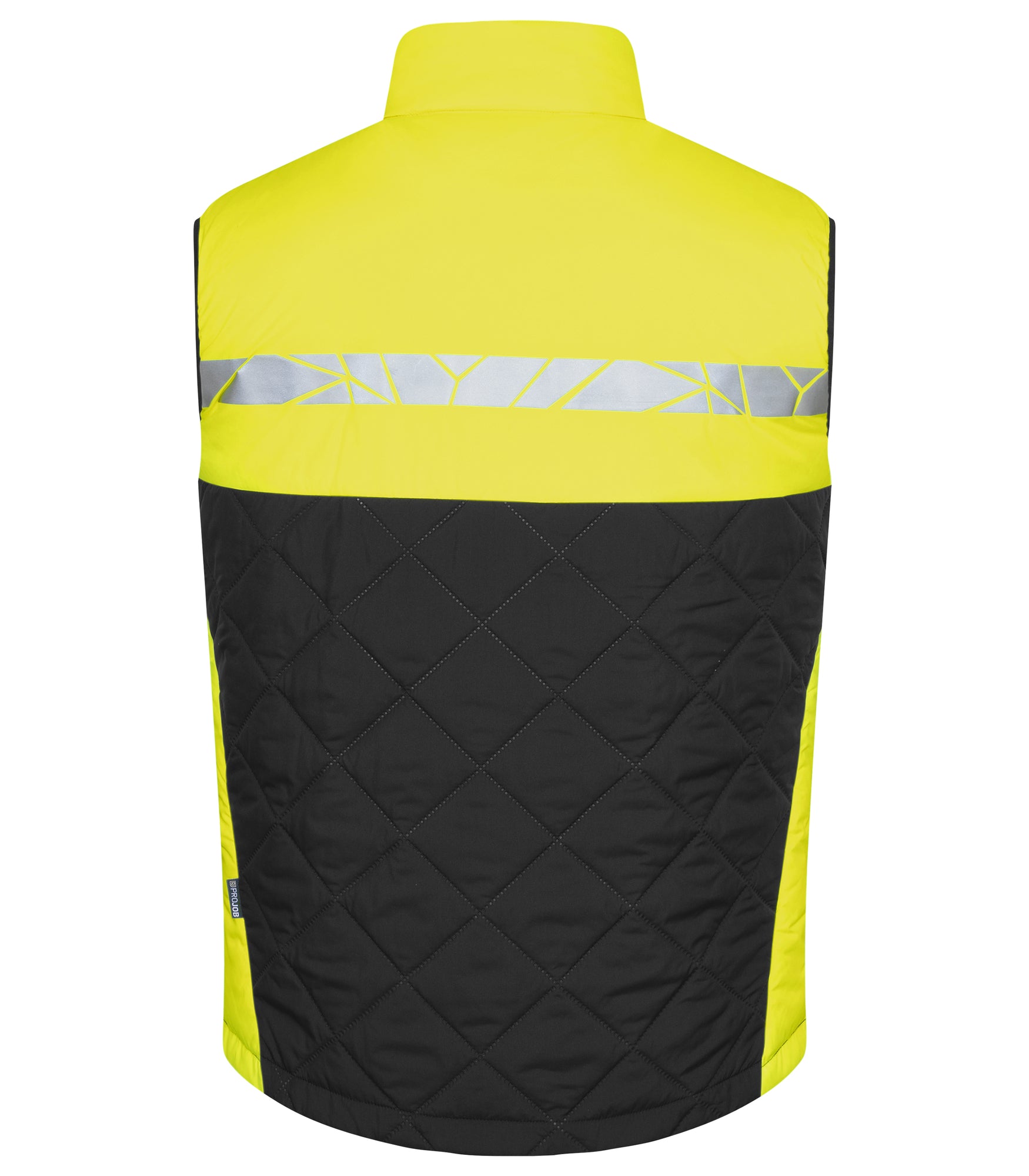 7700 BODYWARMER - Zwart/geel