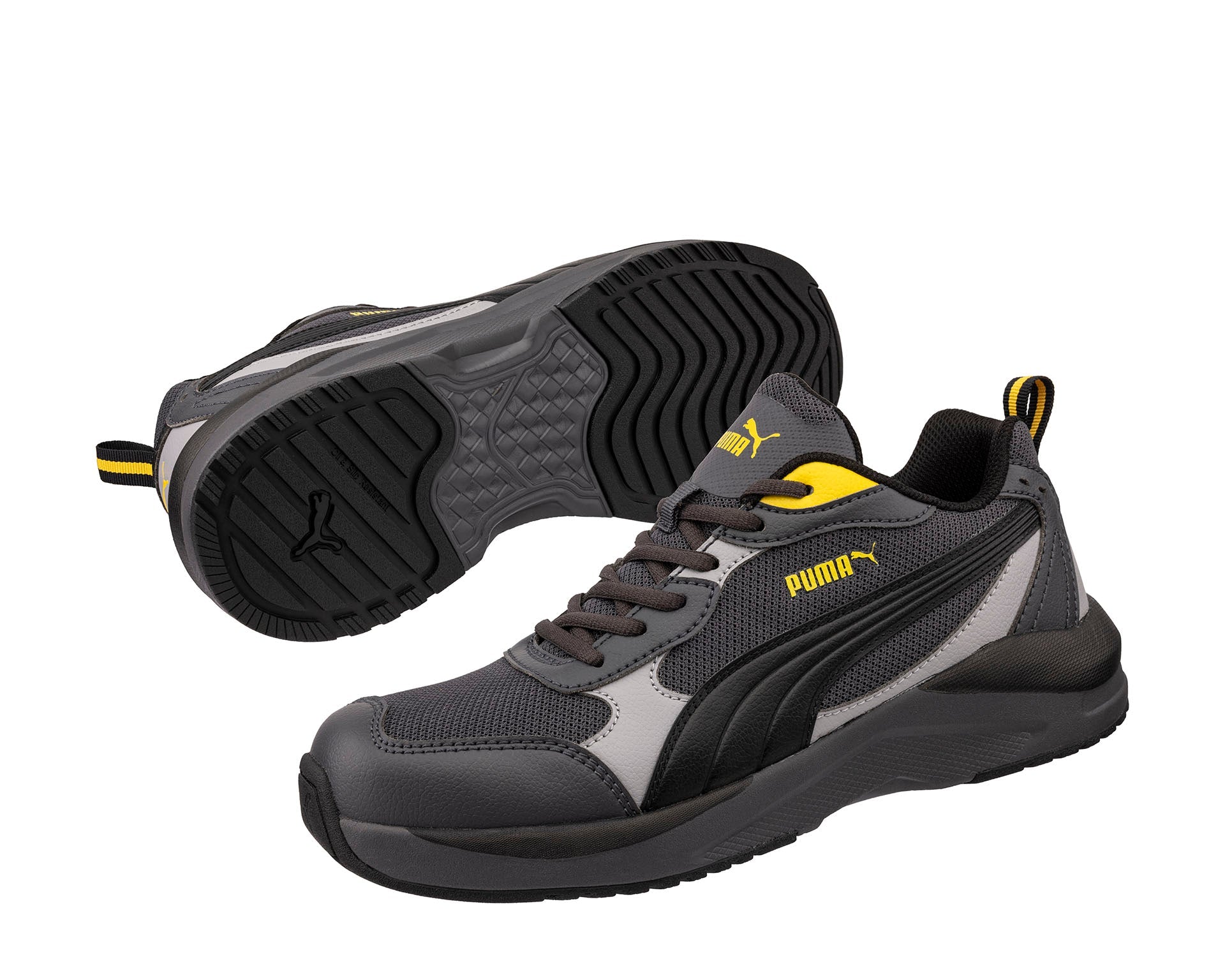 Puma SHIFT GREY/YELLOW LOW S1PS FO HRO SR Veiligheidsschoenen