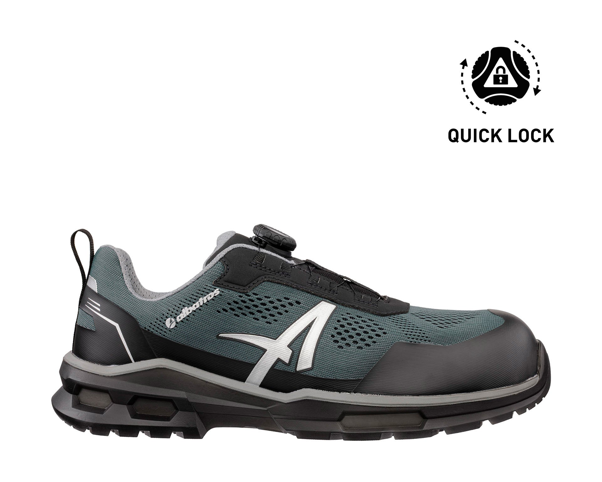 Albatros ECLIPSE GREY QL LOW S1PS ESD FO SR Veiligheidsschoenen