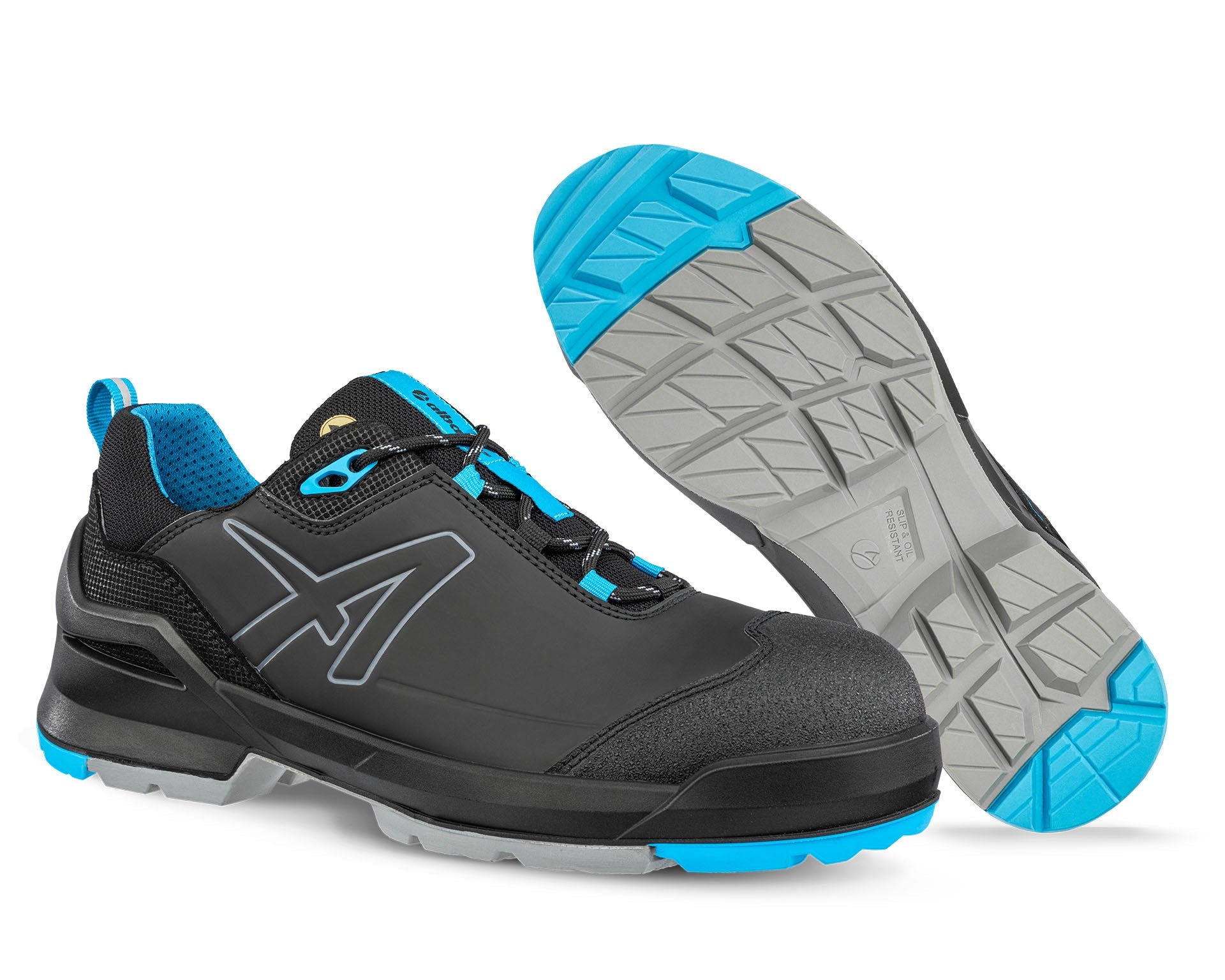 Albatros TARAVAL BLACK/BLUE XW LOW S3L ESD FO SR Veiligheidsschoenen