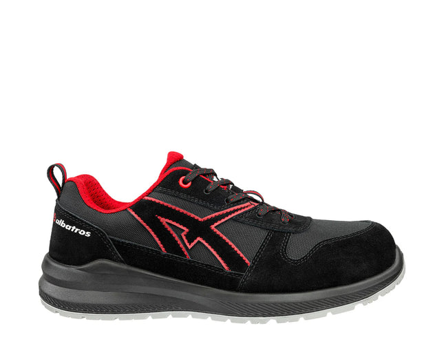 CLIFTON LOW S3L ESD FO SR - black/red