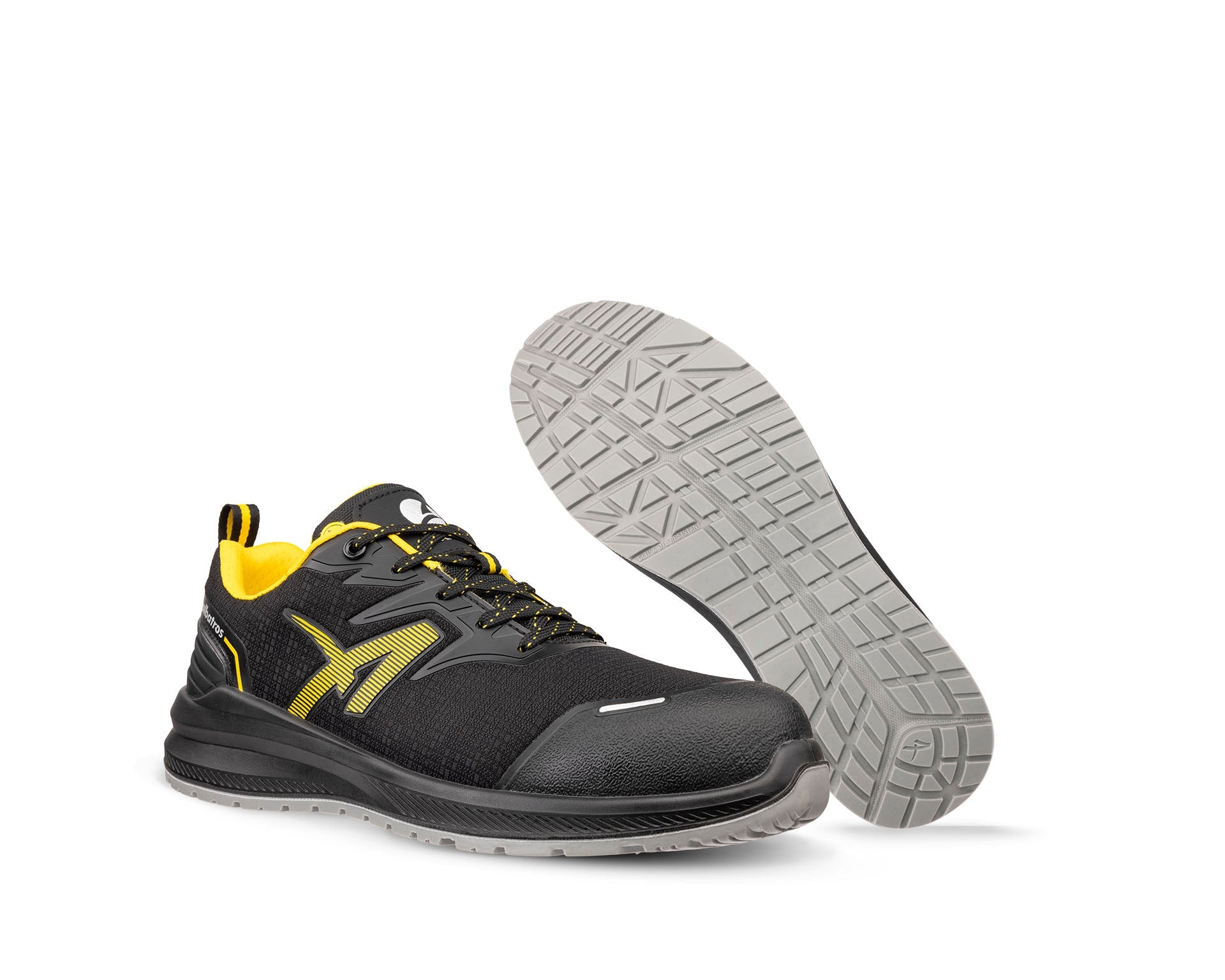Albatros DALTON BLACK/YELLOW LOW S3L ESD FO SR Veiligheidsschoenen