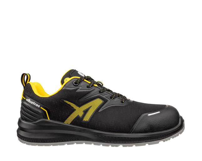 Albatros DALTON BLACK/YELLOW LOW S3L ESD FO SR Veiligheidsschoenen