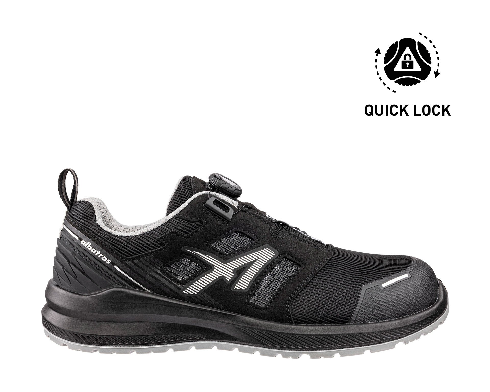 Albatros AIRFLOW BLK QL LOW S1PL ESD FO SR Veiligheidsschoenen