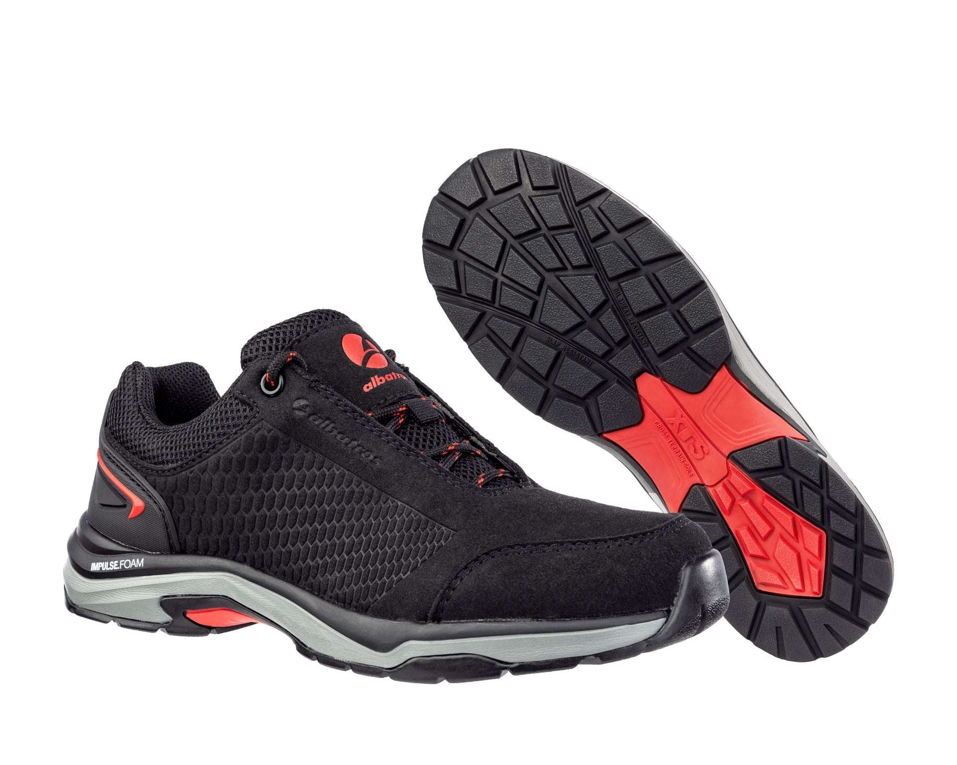 Albatros VIALE BLACK LOW O1 FO HRO SR Beroepsschoenen