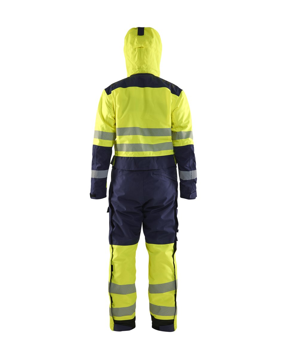 Blåkläder 6725 Winteroverall High Vis - High Vis Geel/Marineblauw