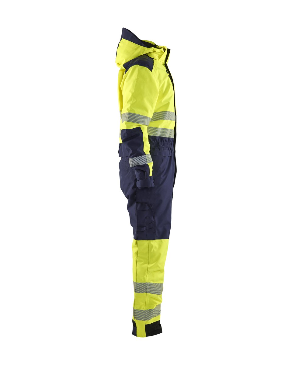 Blåkläder 6725 Winteroverall High Vis - High Vis Geel/Marineblauw