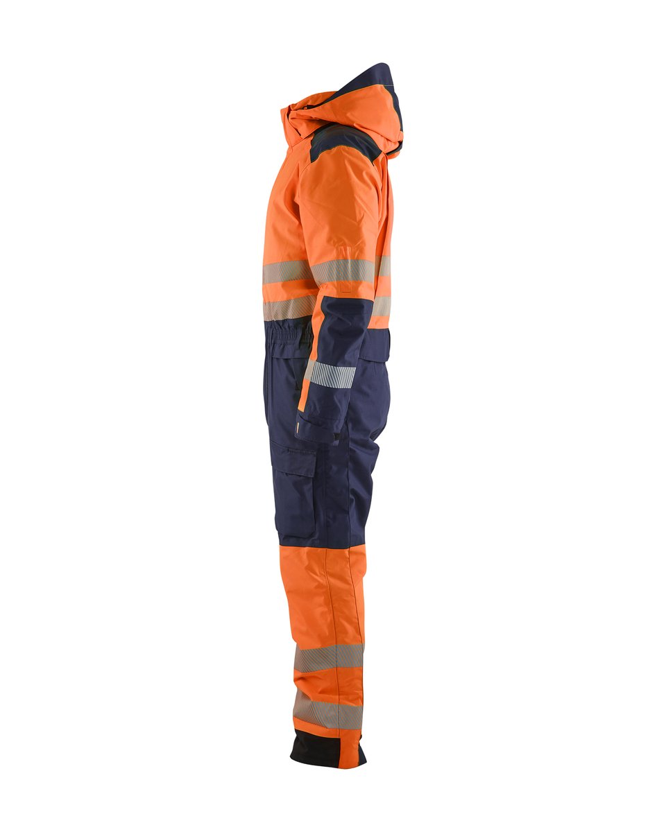 Blåkläder 6725 Winteroverall High Vis - High Vis Oranje/Marineblauw