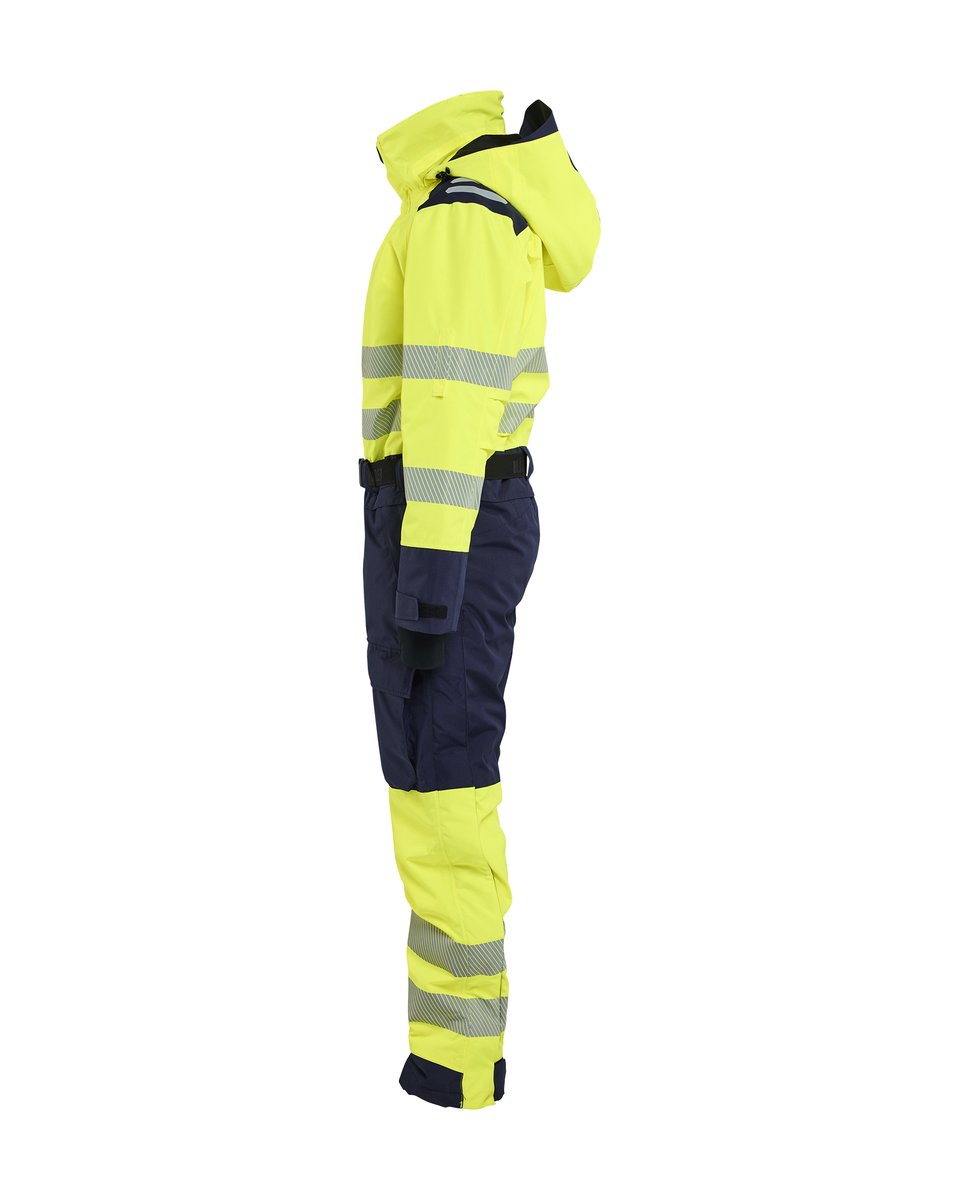 Blåkläder 6726 Dames winteroverall High Vis - High Vis Geel/Marineblauw