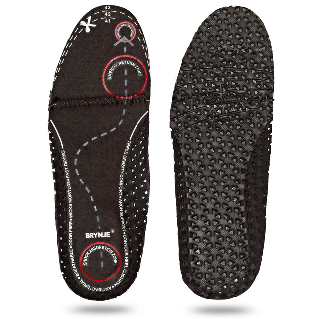 BRYNJE Sorbotan Footbed - Zwart
