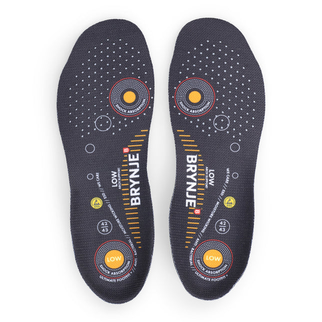 BRYNJE ACC. Ultimate FootFit+ - Low - Zwart
