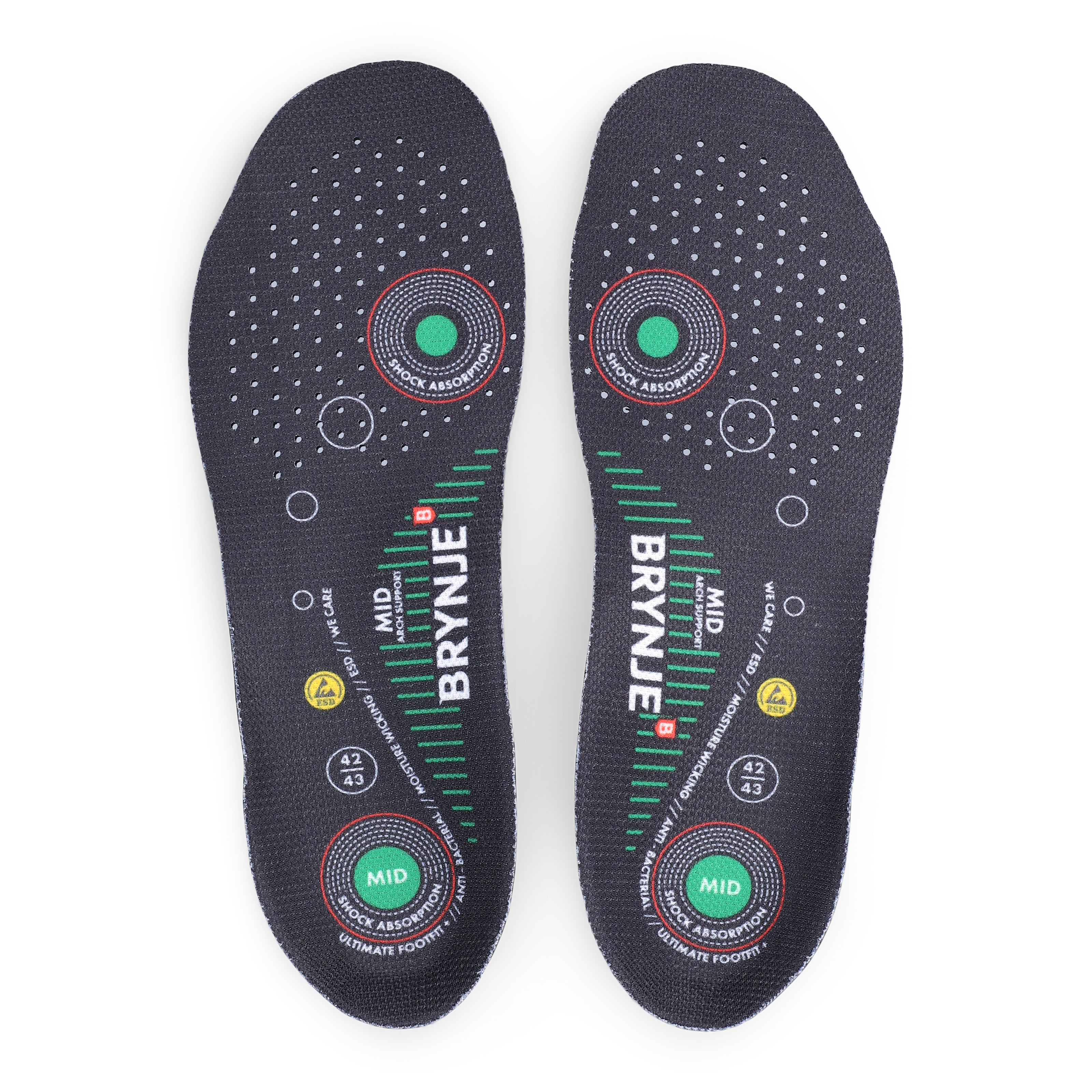 BRYNJE ACC. Ultimate FootFit+ - Medium