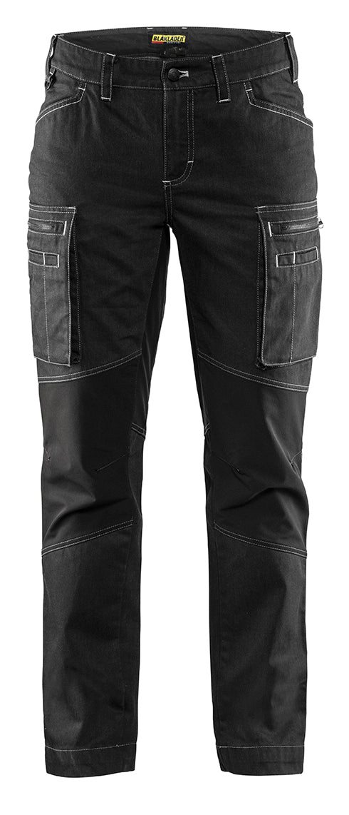 Blåkläder 71591142 Dames Service werkbroek denim stretch