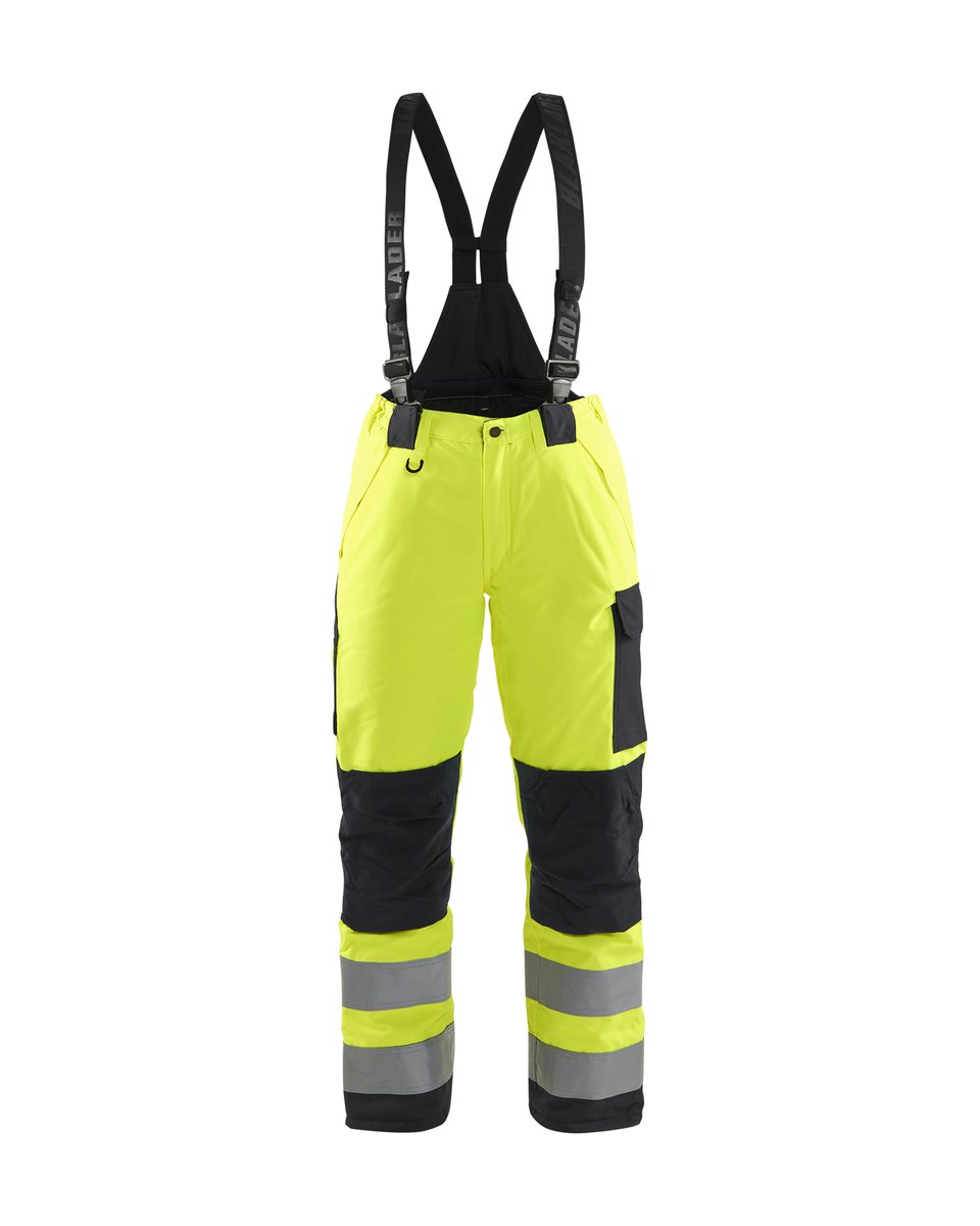 Blåkläder 7885 Dames High Vis winterwerkbroek - High Vis Geel/Zwart