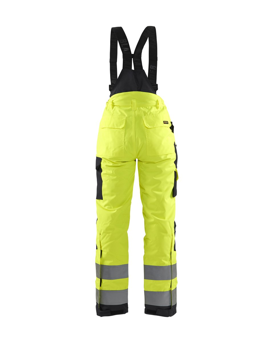 Blåkläder 7885 Dames High Vis winterwerkbroek - High Vis Geel/Zwart