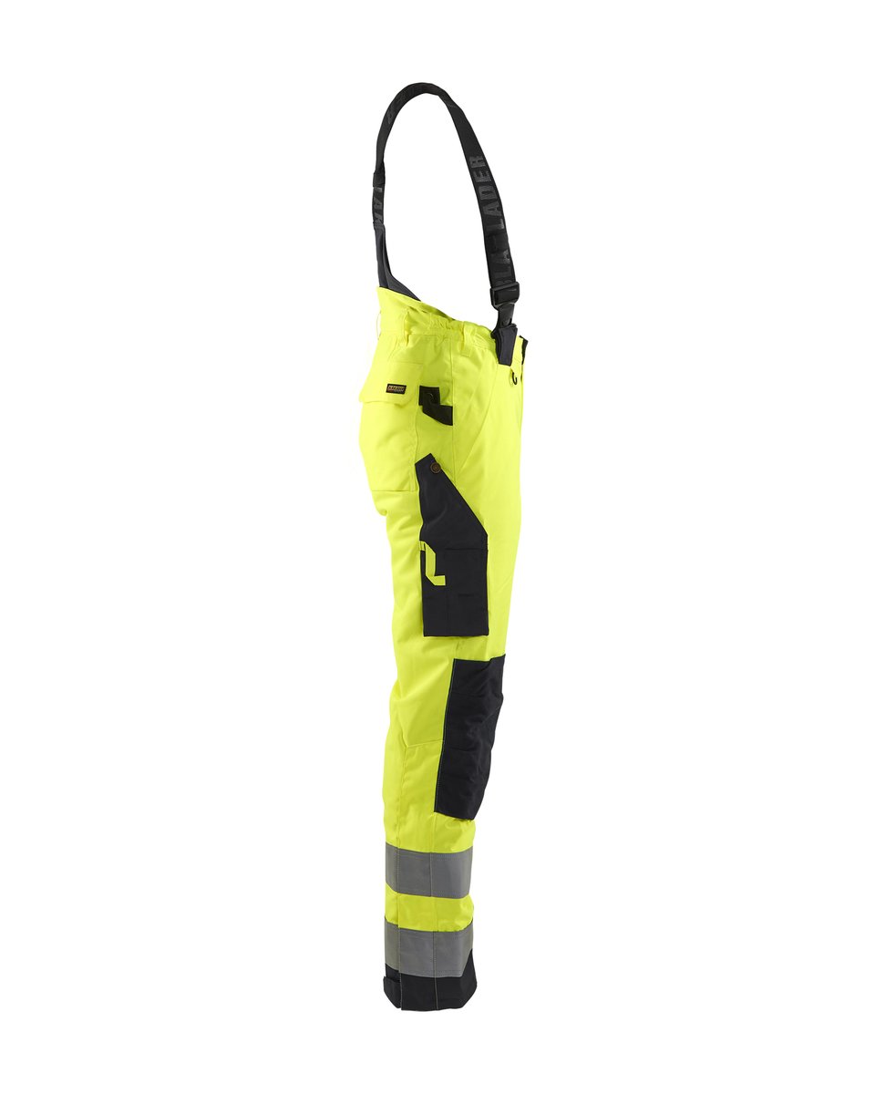 Blåkläder 7885 Dames High Vis winterwerkbroek - High Vis Geel/Zwart