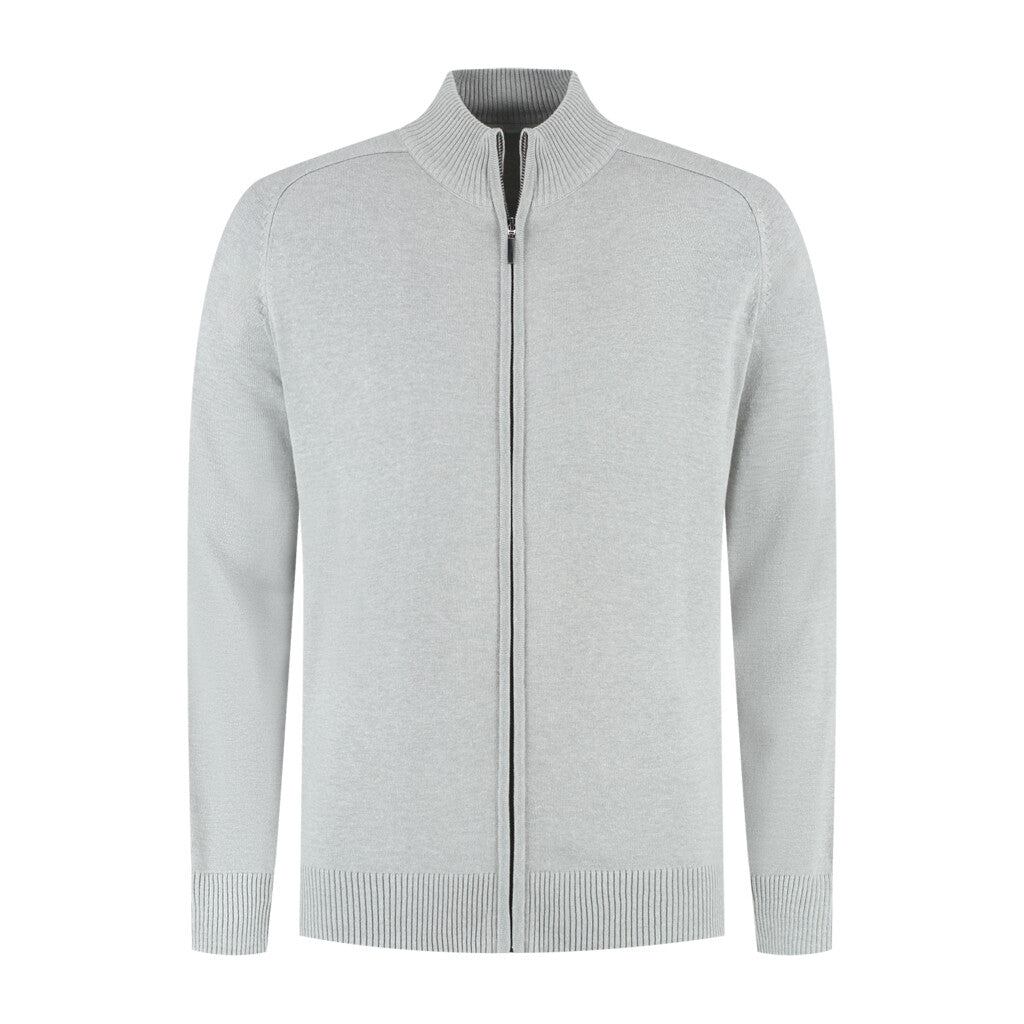Santino Zip Cardigan Plano