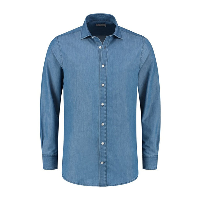Santino Shirt Felix - Washed Denim