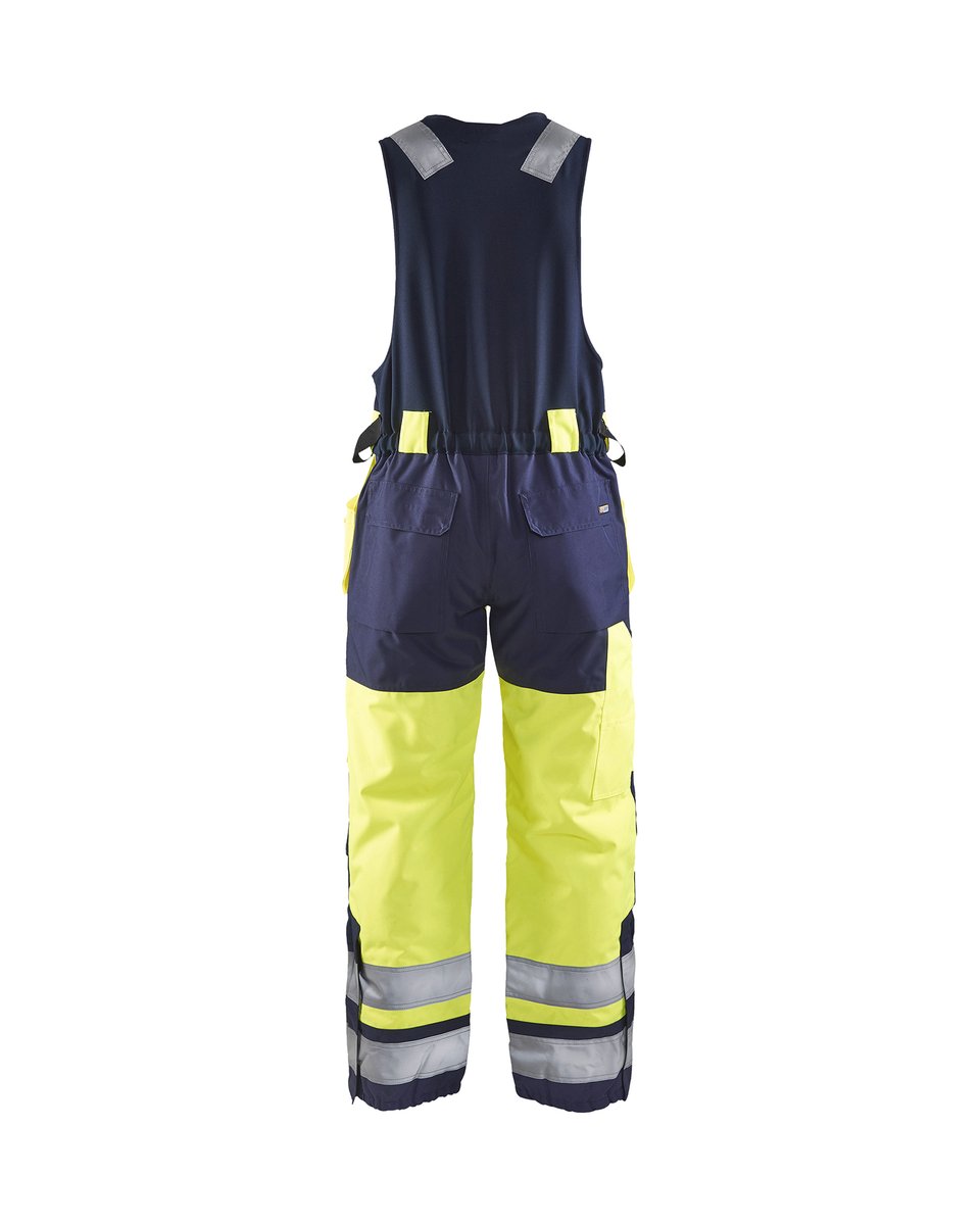 Blåkläder 8504 Amerikaanse overall High Vis - High Vis Geel/Marineblauw