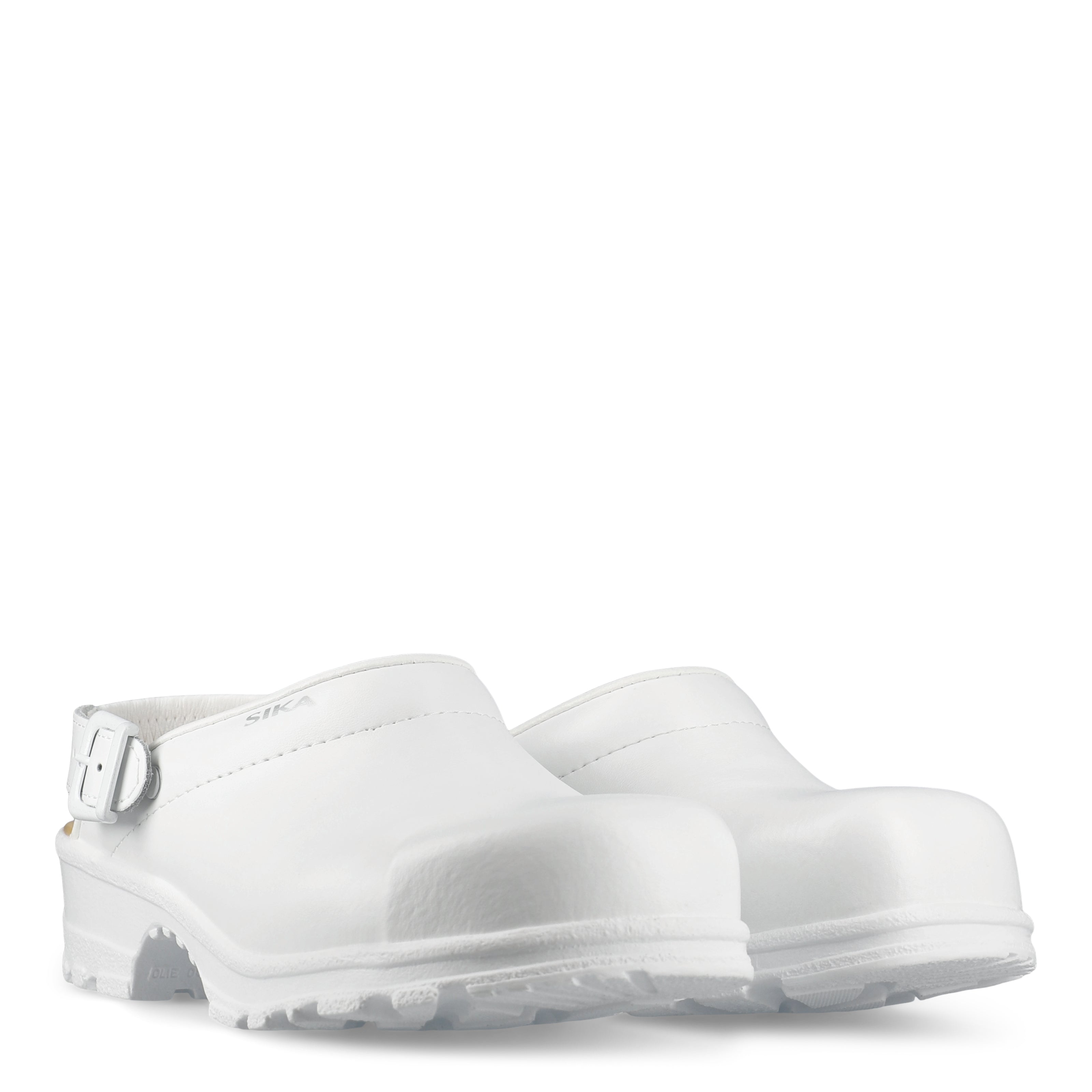 SIKA Flex LBS - Open clog w/heel strap - wit
