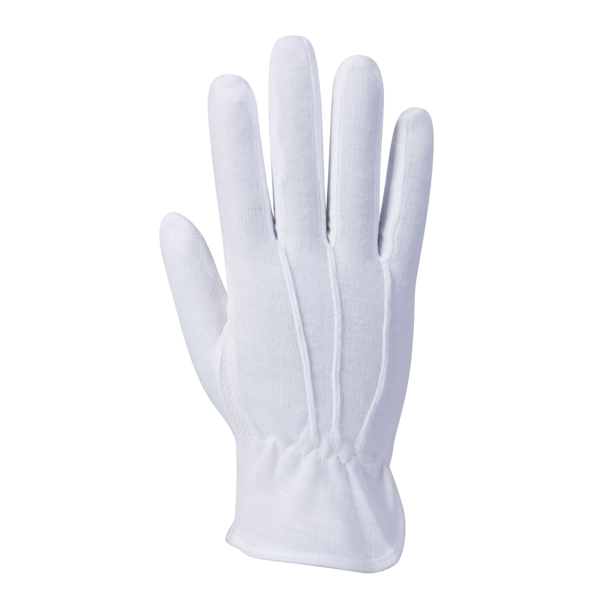 Microdot Handschoen - Wit - achterkant