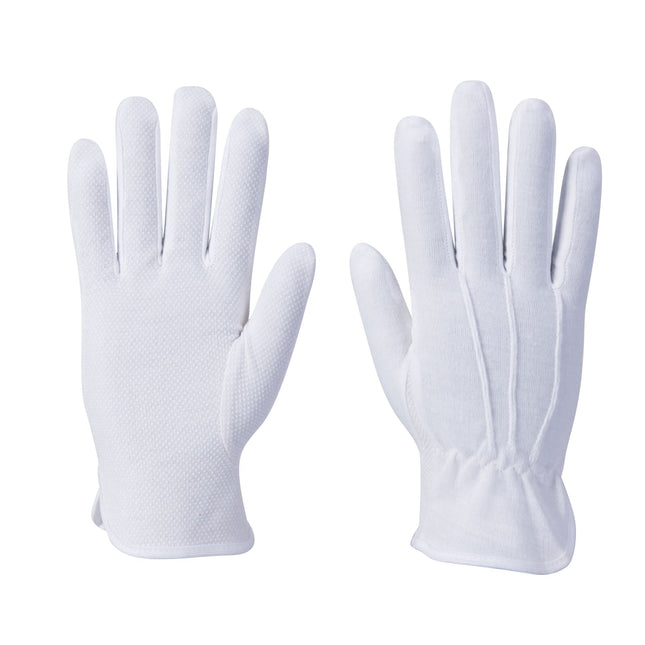 Microdot Handschoen - Wit