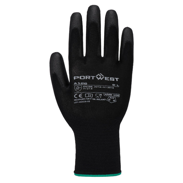 Grip 13 Nylon PU Glove - Black
