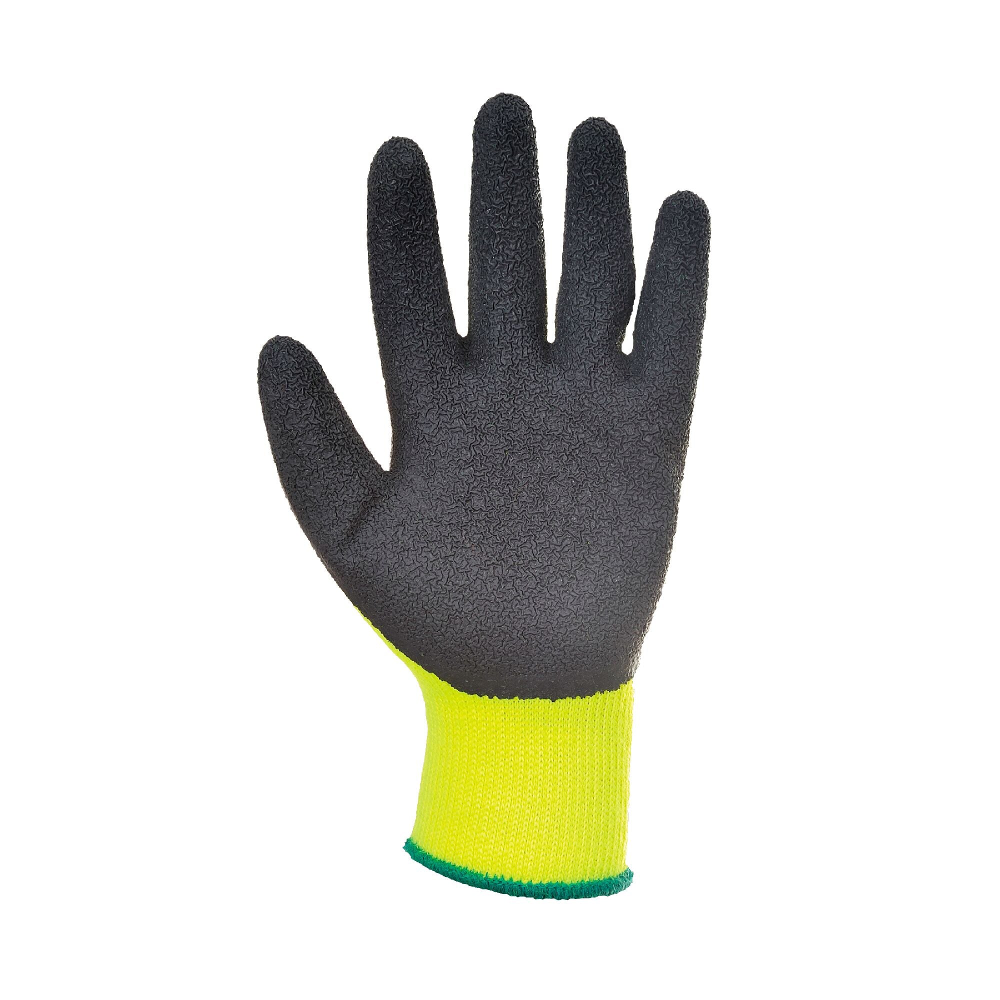 Thermische Handschoen met Grip - Zwart - voorkant