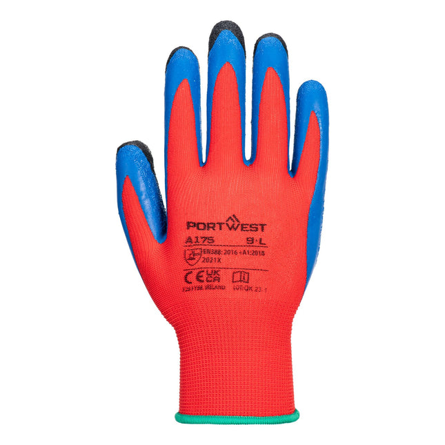 Duo-Flex Handschoen - Rood/Blauw