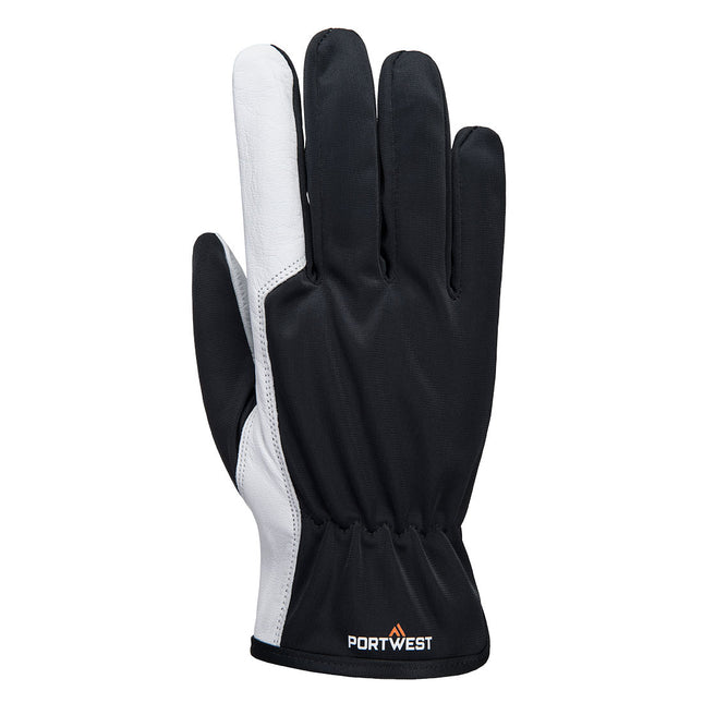 Mechanic 120 Leather Palm Glove - Grey