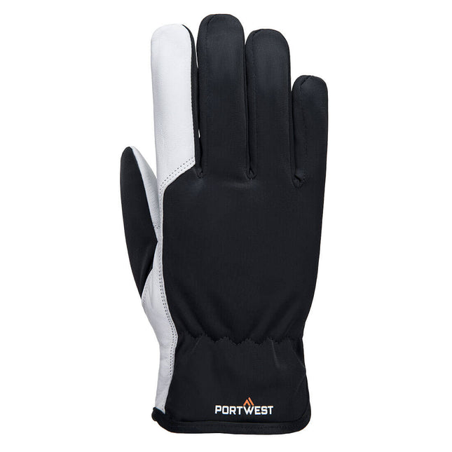 Mechanic 120 Leather Palm Lined Glove - Grey