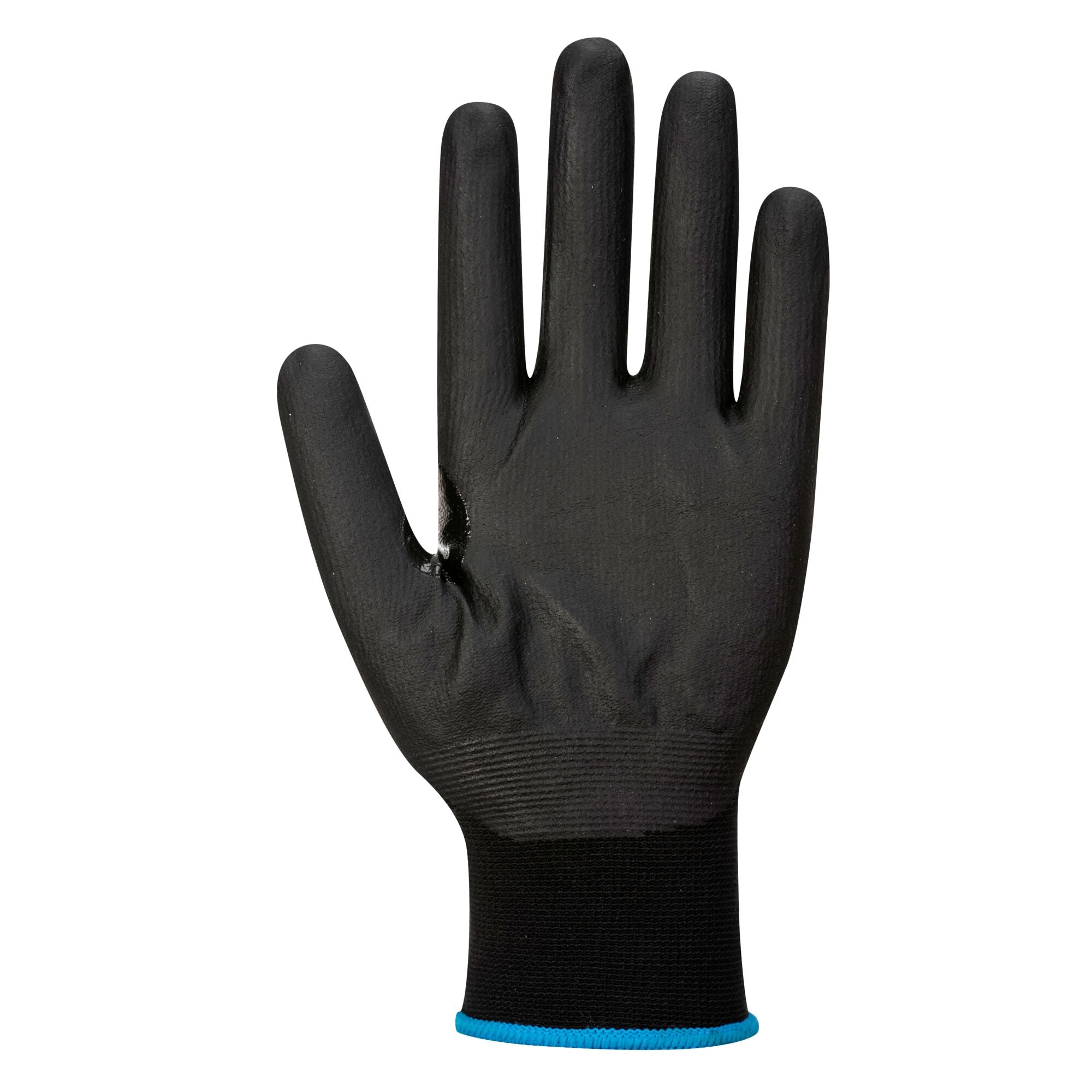 NPR15 Touchscreenhandschoen van nitrilschuim (PK12) - Zwart - voorkant