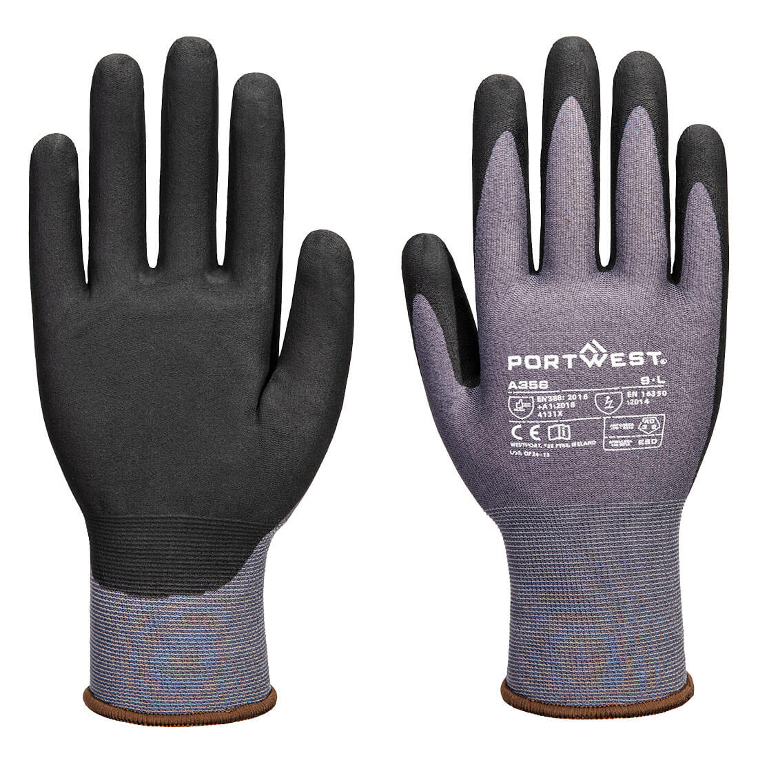 Portwest ESD 15 Nitril Essentieel Multipack Handschoenen (Pk12)