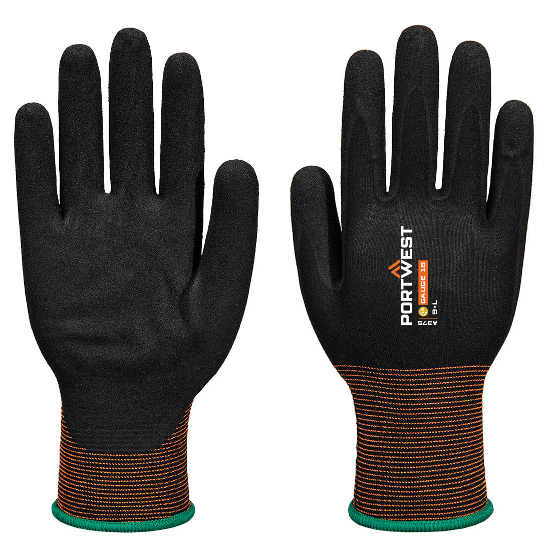 Portwest GP Grip 18 Nitril Gladde/Handschoen