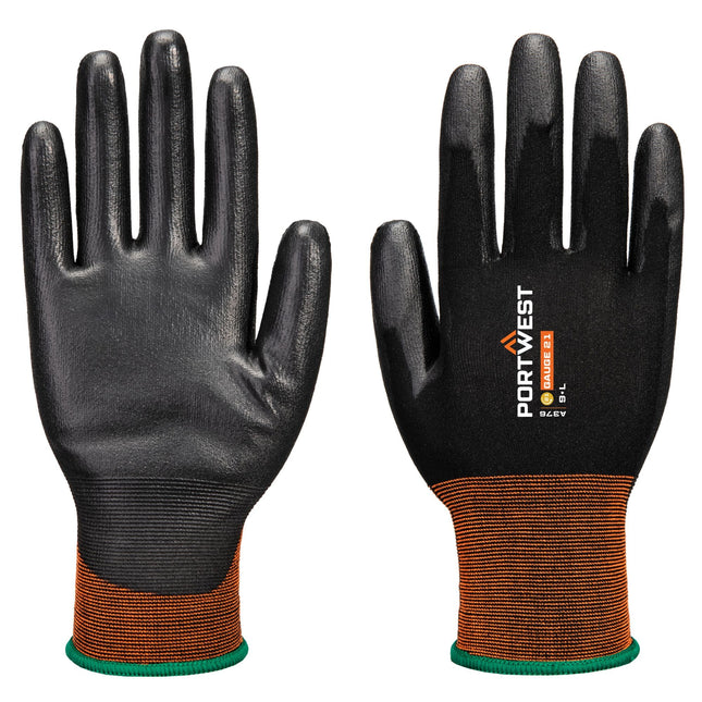 GP Grip 21 PU Handschoen - Zwart