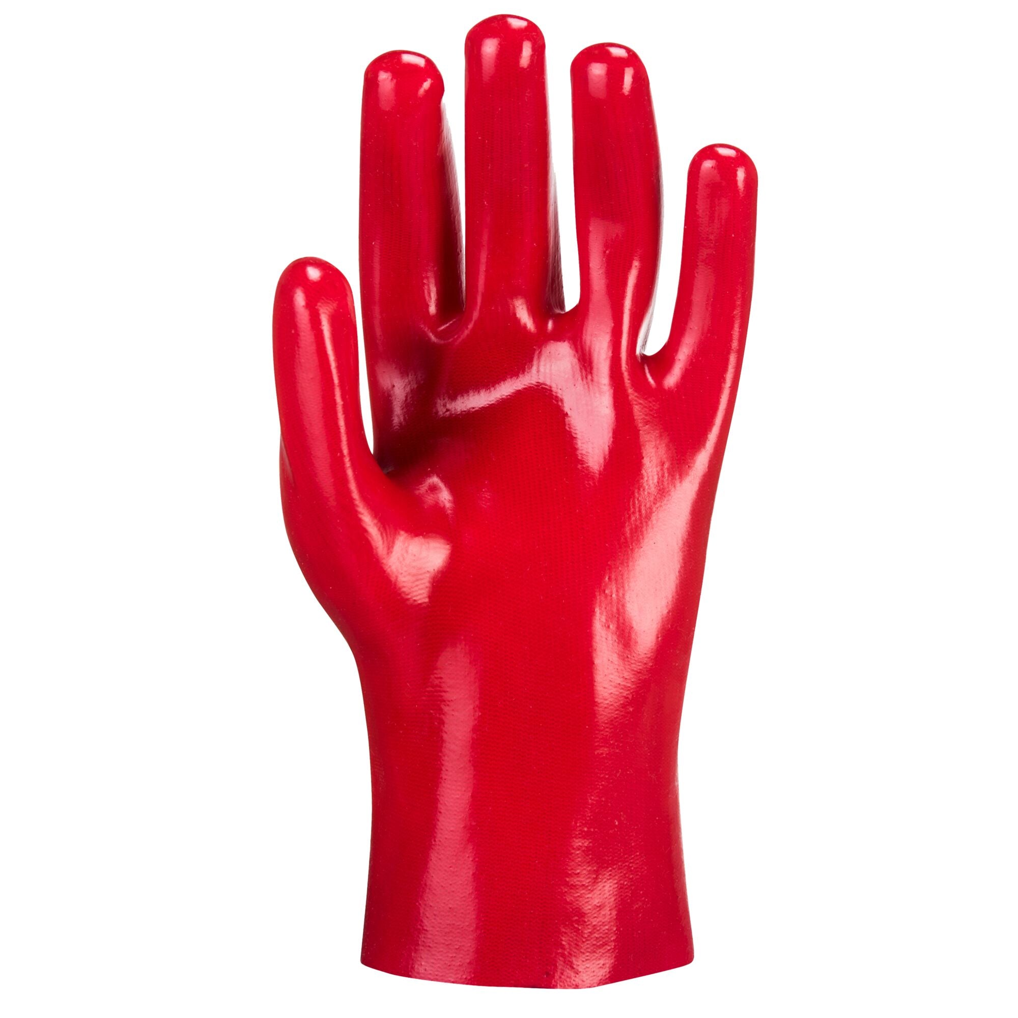 PVC-Werkhandschoen A427 - Rood - voorkant