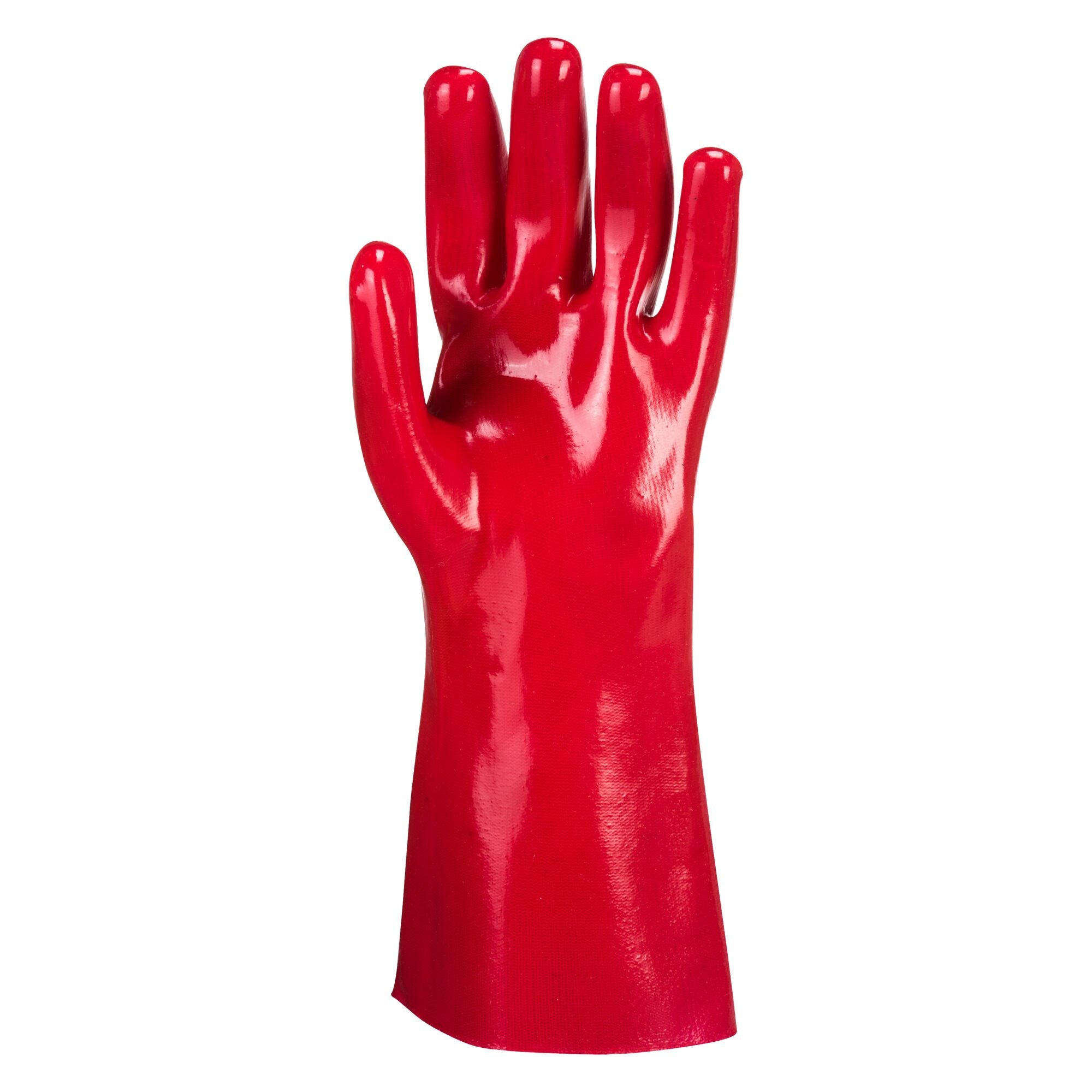 PVC-Werkhandschoen A435 - Rood - voorkant