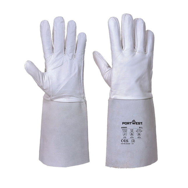 Premium Handschoen voor TIG-Lassen - Grijs