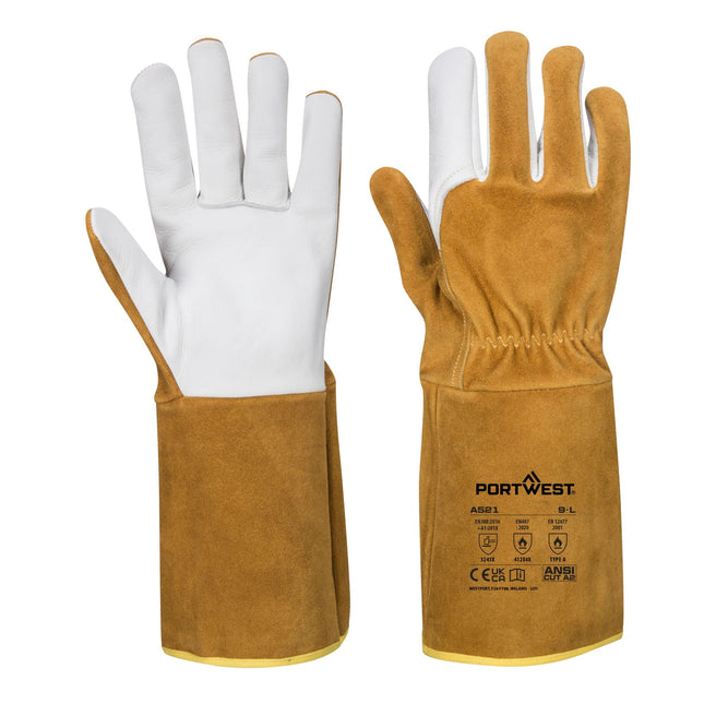 TIG Ultra Lashandschoen - Bruin
