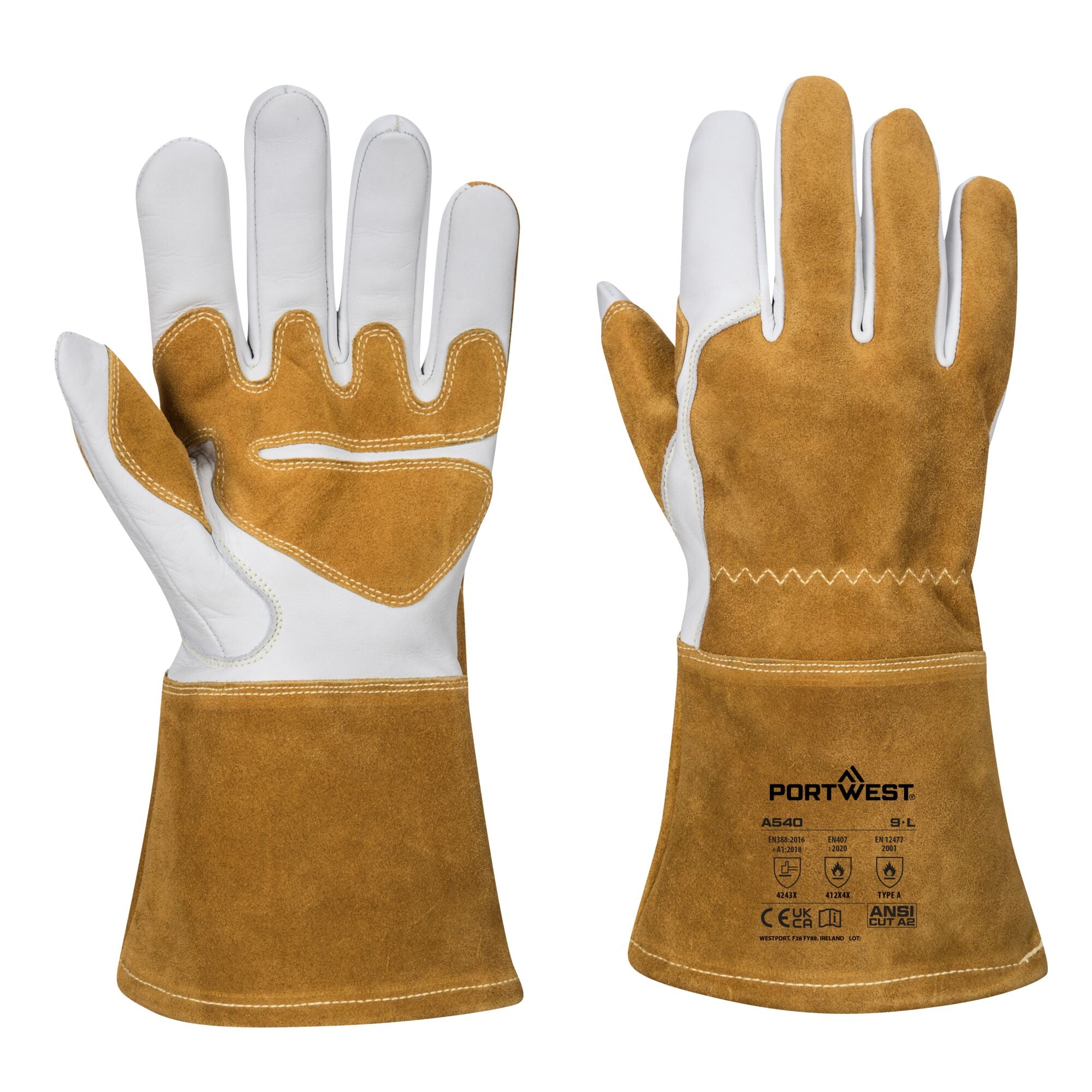 Ultra Las Handschoen - Bruin