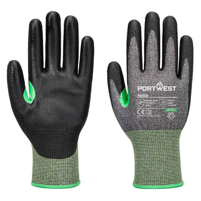 CS C15 PU Snijbestendige Handschoen - Grijs/zwart