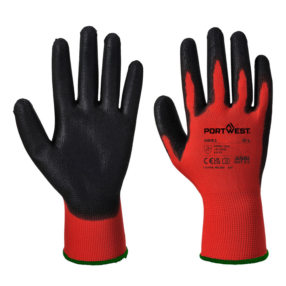 Portwest Rood - PU Handschoen