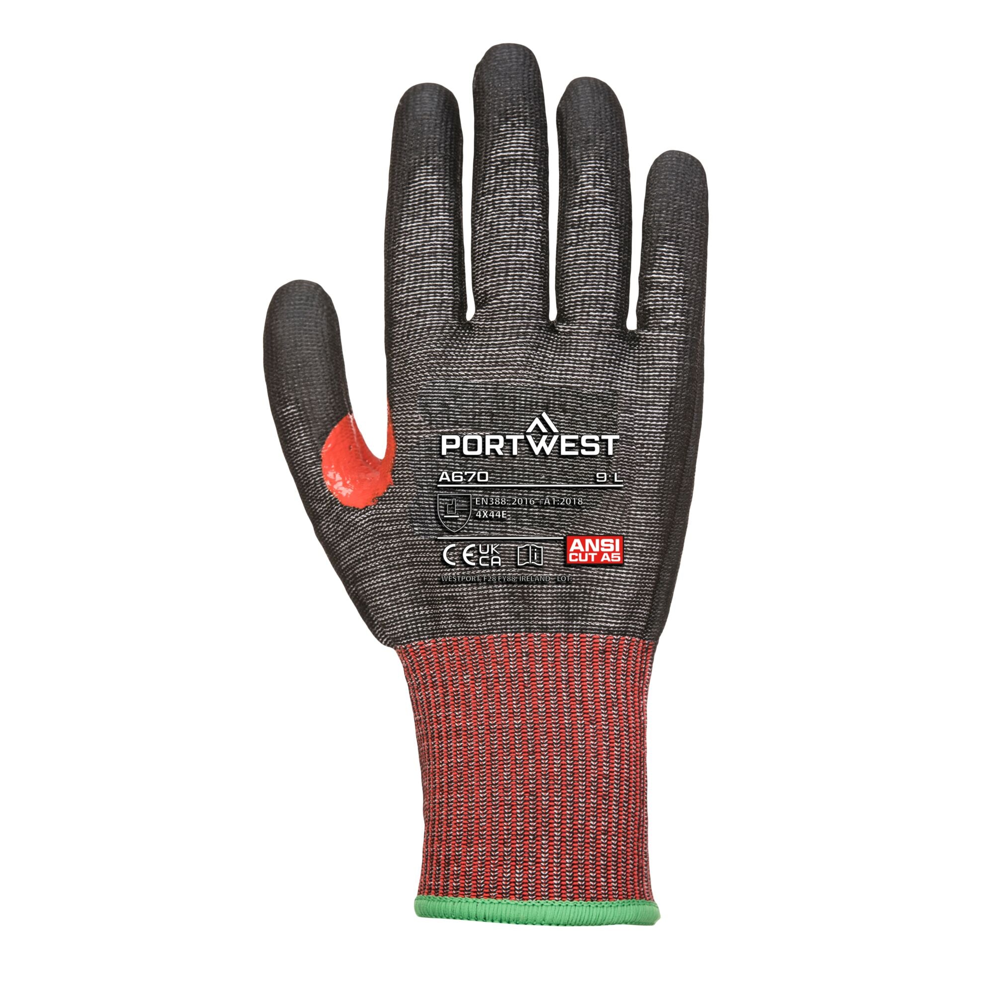 CS Cut F13 PU - Zwart - achterkant