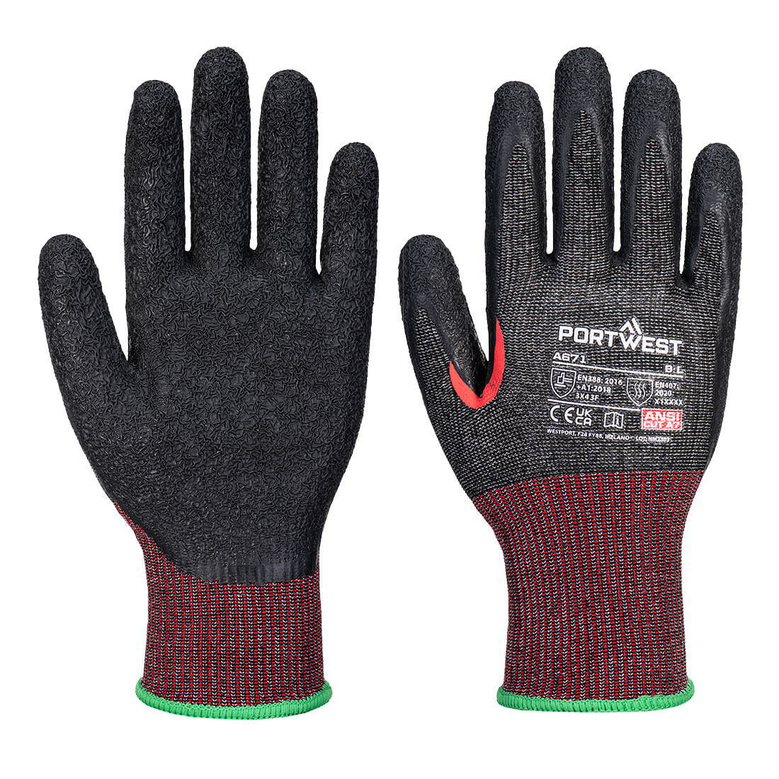 Portwest CS Snijbestendig F13 Latex Handschoenen