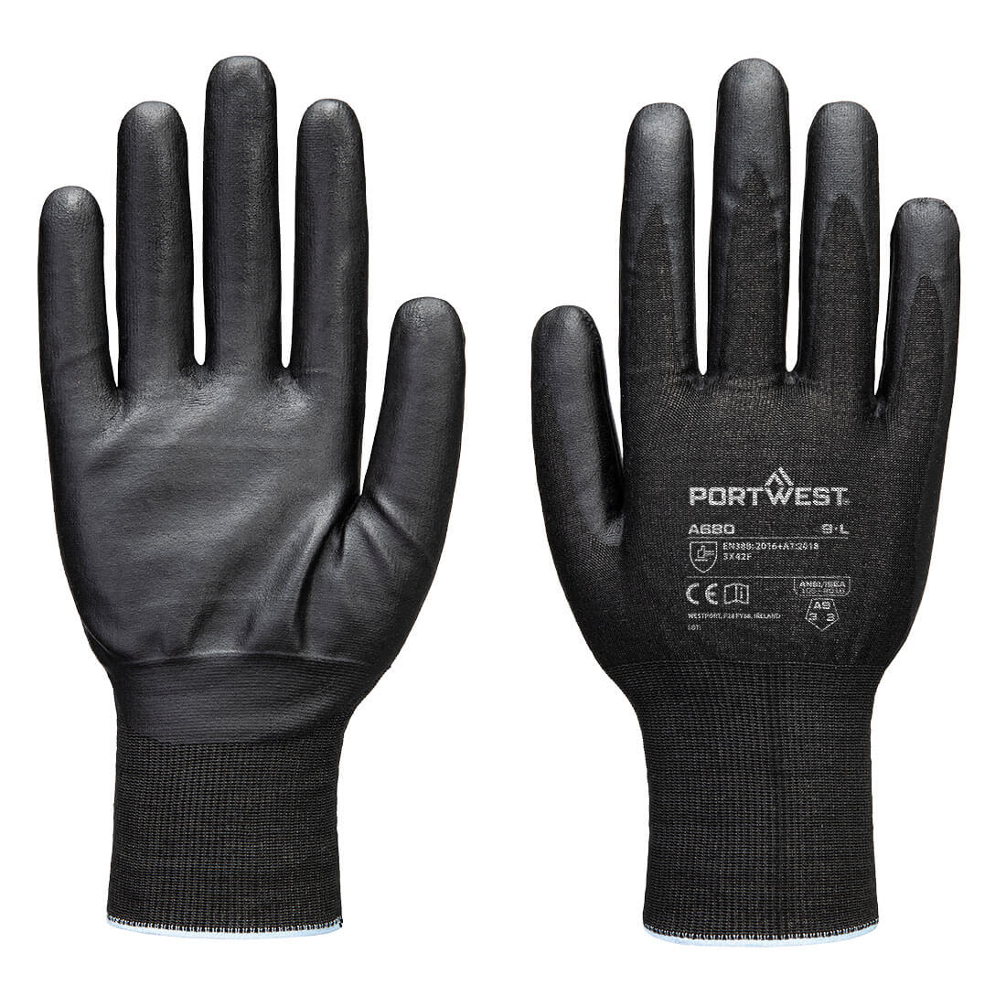 Schnittschutzhandschuh A9, F21, Nitril, Wolfram