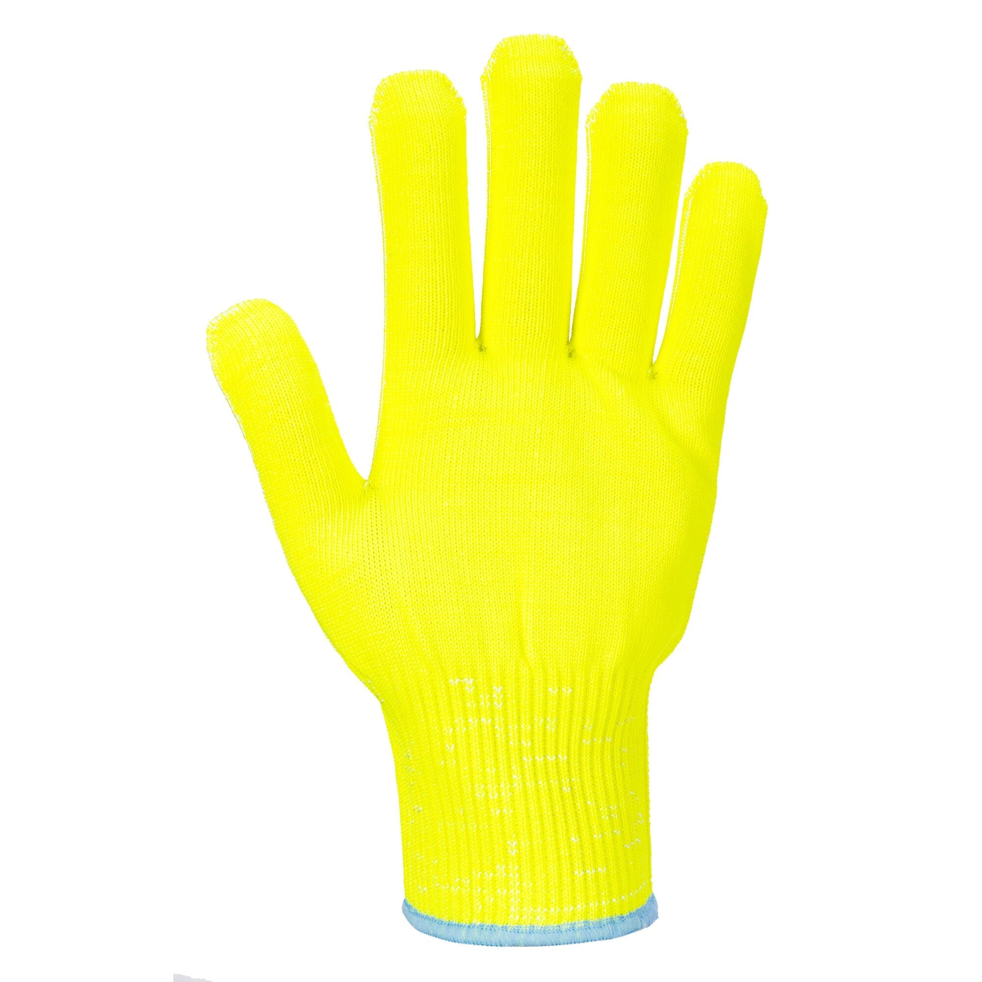 Pro Cut Liner Snijhandschoen - Geel - achterkant