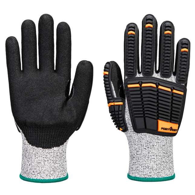 Impact C13 Nitril foam Handschoen - Grijs/zwart